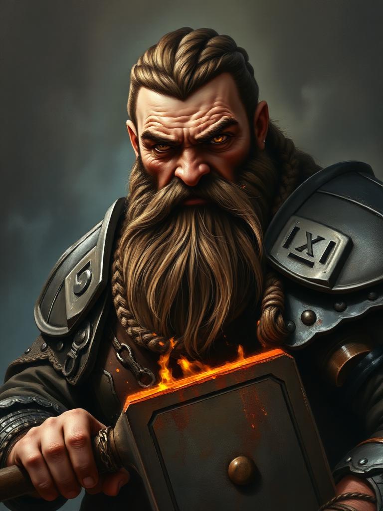Dur'gan, the Forge-Bound — Dwarves of the Iron Choir