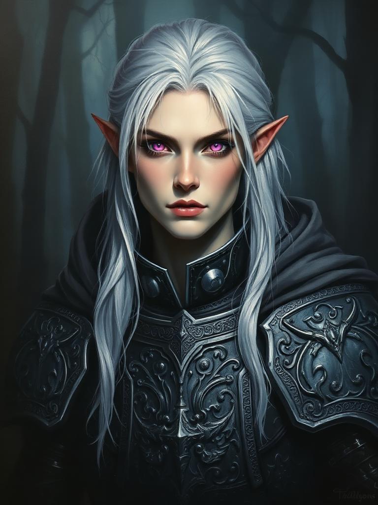 Veylen, the Ashen Kin — High Elves of the Hollow Court