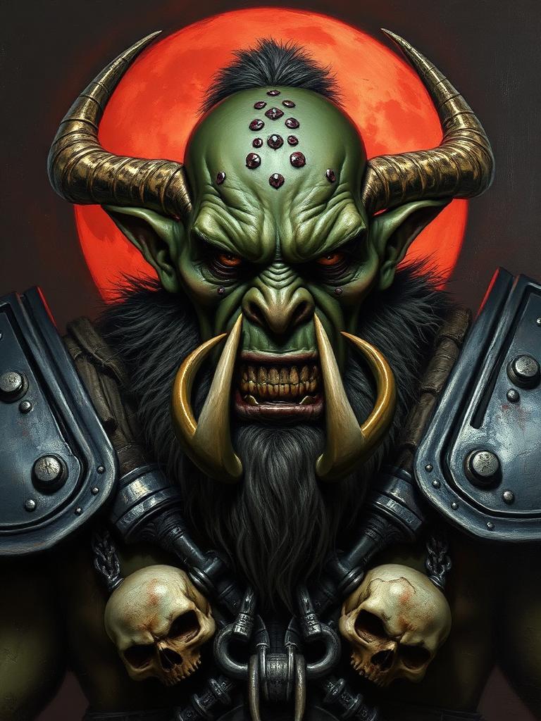 Grakka of the Bleeding Moon — Orcs of the Sable Compact