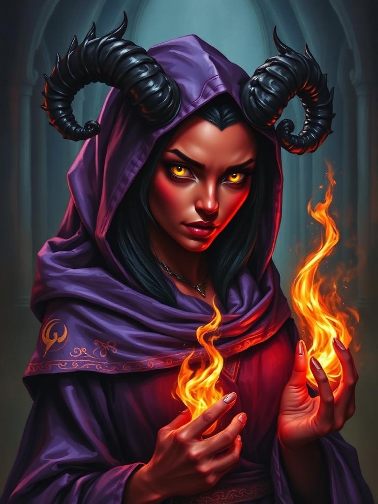 Iskarine, the Infernal Born — Tieflings of House Velmoran